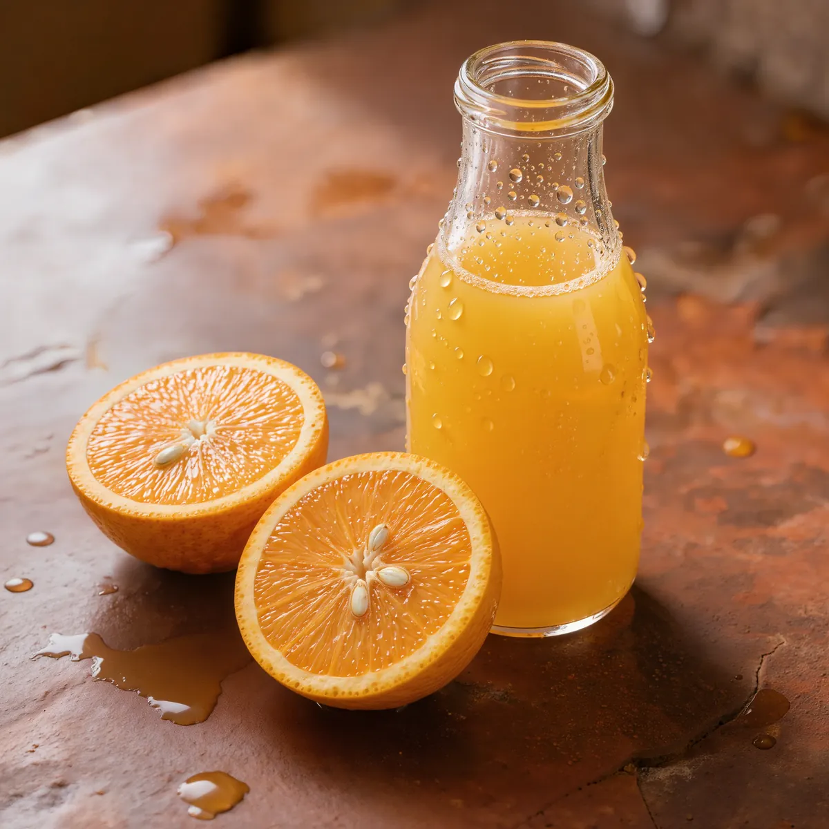 Zumo de naranja 100 % exprimido 33 cl